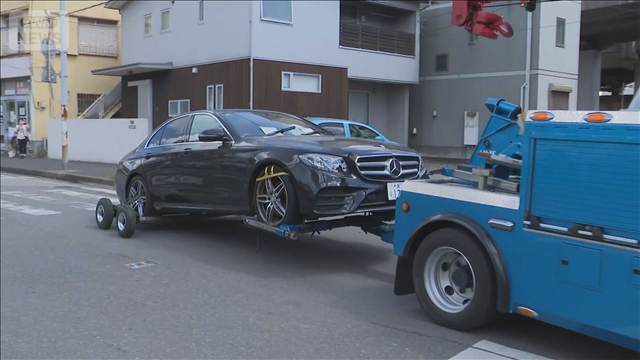 千葉市の幹線道路　豪雨で2500台放置車両 19日撤去完了へ