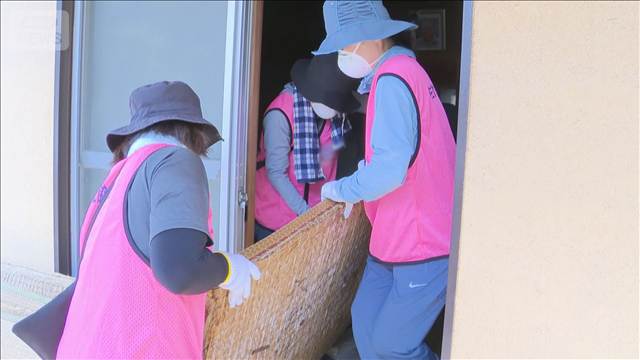 災害ボランティアの活動開始　被害住宅の復旧へ　千葉