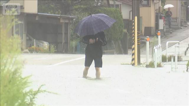 北海道で線状降水帯発生　富山県では観測史上1位の非常に激しい雨も　新たな災害警戒