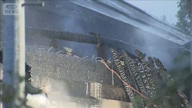 岐阜・各務原市で住宅火災　住人男性（65）と連絡取れず