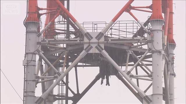 日本製紙 八代工場 体作業中の煙突火災　約6時間半後に鎮火 けが人なし