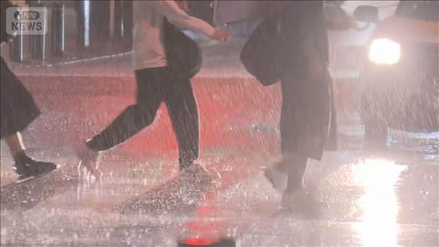 新島にレベル5土砂災害特別警報　関東や東北などに線状降水帯予測