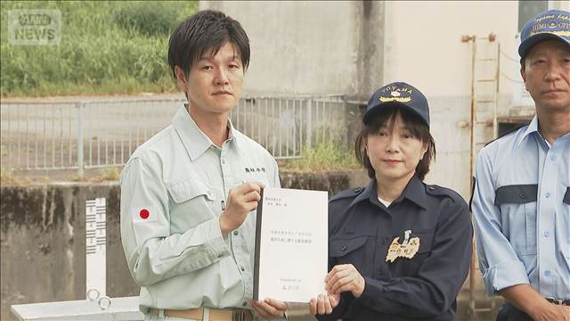 鈴木農水大臣が富山・氷見市を視察　農地の早期復旧や排水機能強化の見解示す