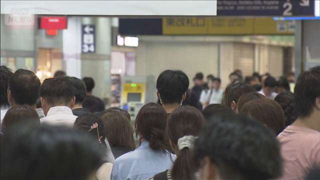 名古屋で観測史上最大の雨　交通がマヒ 帰宅困難者が続出
