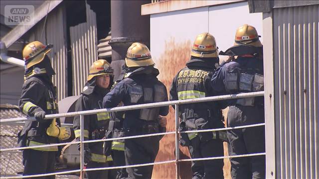 「ガス充満」工場爆発で3人けが　東京・大田区