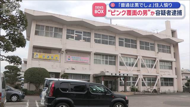 深夜に「ピンク覆面の男」か 敷地内に侵入 住民憤り「普通、黒でしょ」