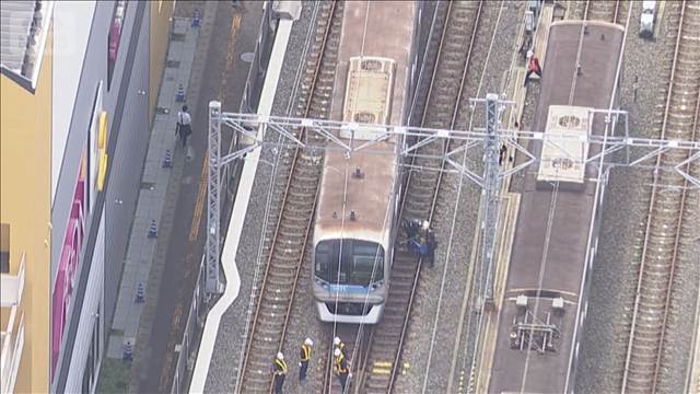 東京メトロ東西線　約8時間運転見合わせ　架線こすれて断線し停電か