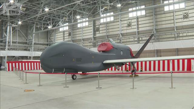 グローバルホーク墜落と推定　一部とみられる浮遊物発見