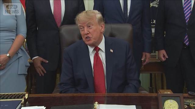トランプ氏　CNNなどをホワイトハウスから排除　「フェイクニュース」と一方的に批判