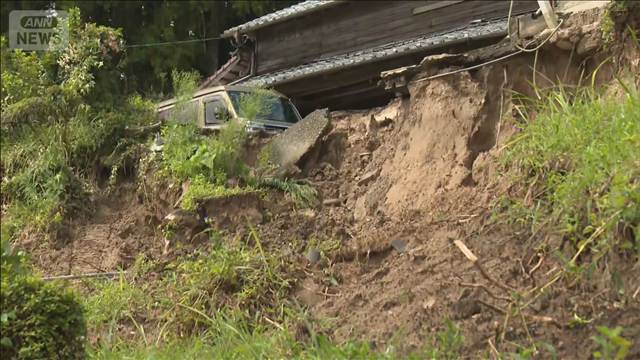 宮崎・日南市で土砂崩れが発生 女性が救助されるも死亡
