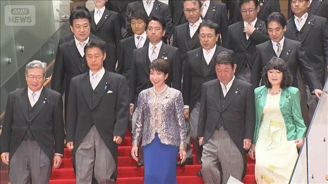 ANN世論調査　高市改造内閣の支持率 58.3％で上昇　“不記載議員”入閣は問題56％