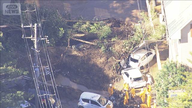 台風25号被害　7人死亡5人不明に　横須賀市で行方不明の70代男性の死亡確認