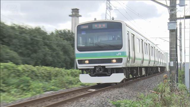 JR成田線　一部区間で再開　木更津駅では高速バスに行列
