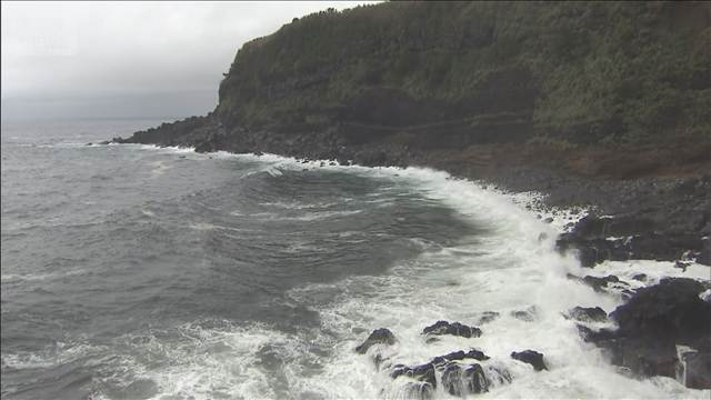 台風26号近づく東京・八丈島　関東に最接近へ「不安になる」