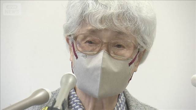 横田早紀江さん「助けてあげられないことが無念だ」