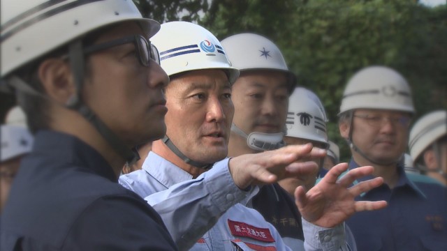 台風25号被災現場を国交大臣が視察　“決壊現場”や運転見合わせ路線など