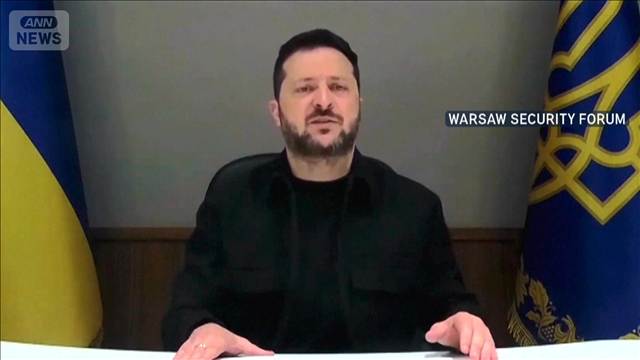 ウクライナ・ゼレンスキー大統領「停戦後も攻撃」　ロシアのエネルギー施設攻撃を非難