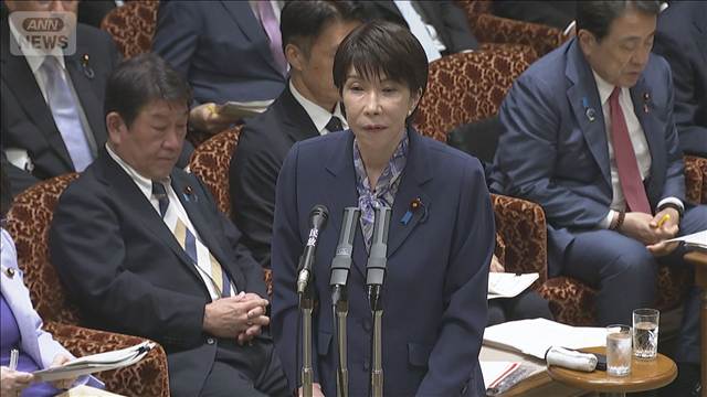 高市総理　簗氏“更迭”を陳謝　参院予算委