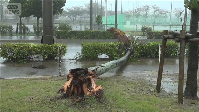 台風30号が沖縄・先島諸島へ 最大46.5m暴風　九州上陸の恐れ　列島の広範囲で大雨警戒