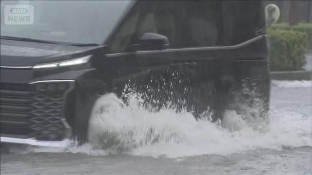 台風と秋雨前線で大雨に 和歌山県　線状降水帯の恐れ