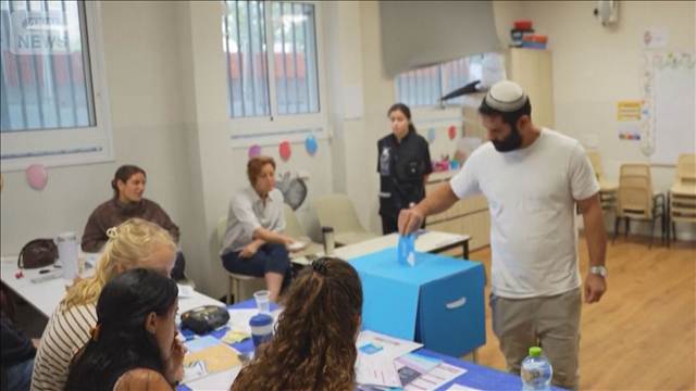 【速報】イスラエル総選挙 投票終了　出口調査で野党が与党をリード
