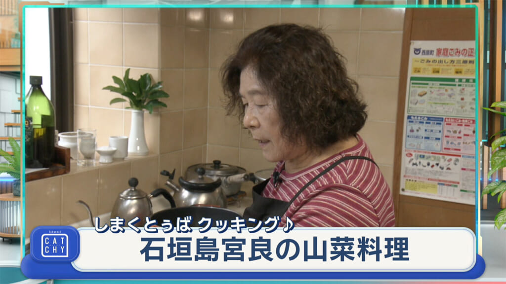 山菜の日！石垣島宮良言葉でさるむしるクッキング