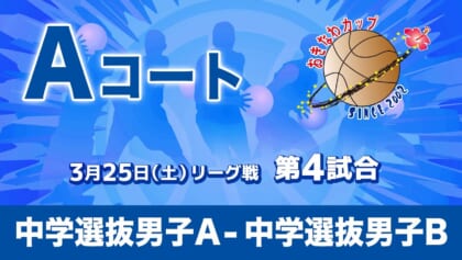 市内中学選抜男子A – 市内中学選抜男子B