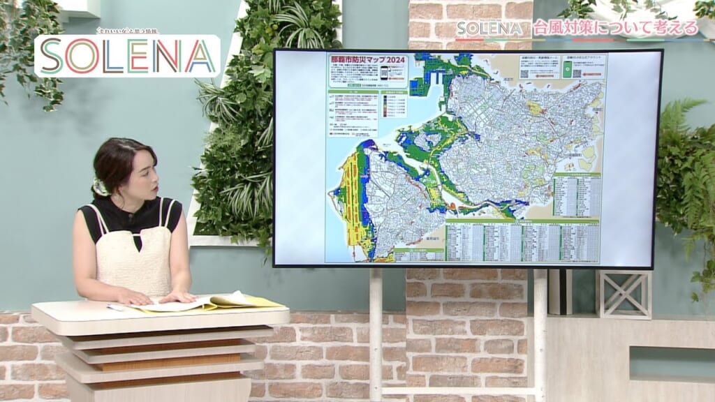 台風接近前に備えておくことのSOLENA