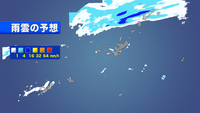 雨雲の予想