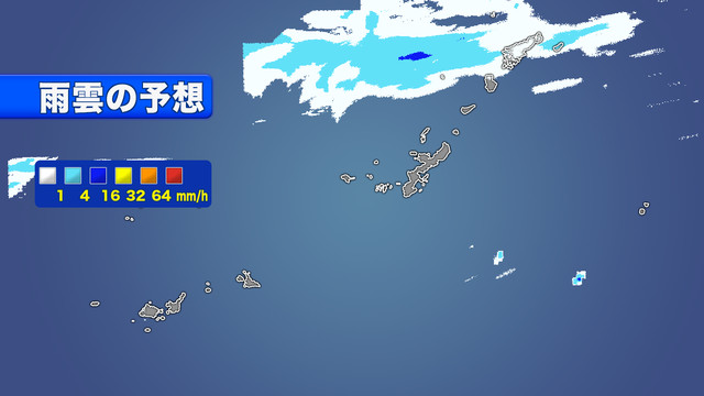 雨雲の予想