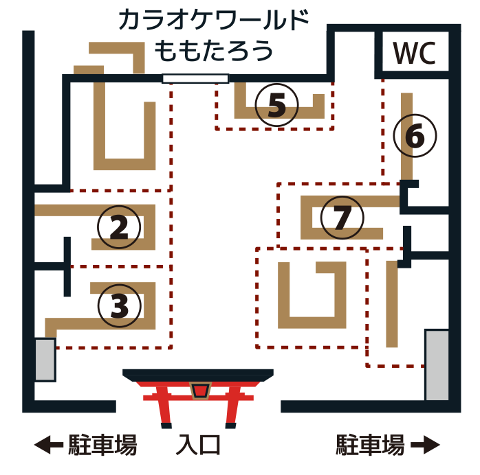 やふそ屋台村 ちょうちん横丁