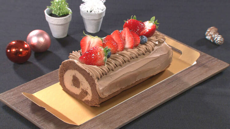 【テイクアウト限定】とちおとめのガナッシュロールケーキ